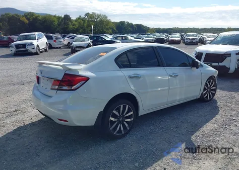 2014 Honda Civic Ex-L from USA, damaged, VIN 19XFB2F94EE014052